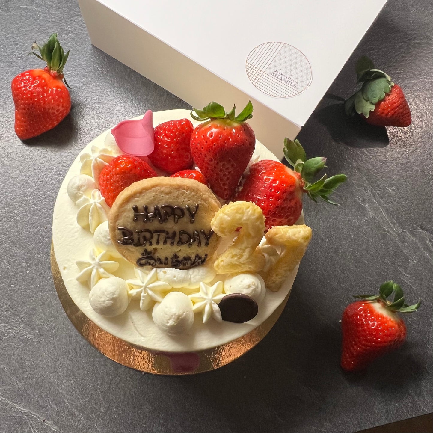 ベリーショート/ Strawberries short cake